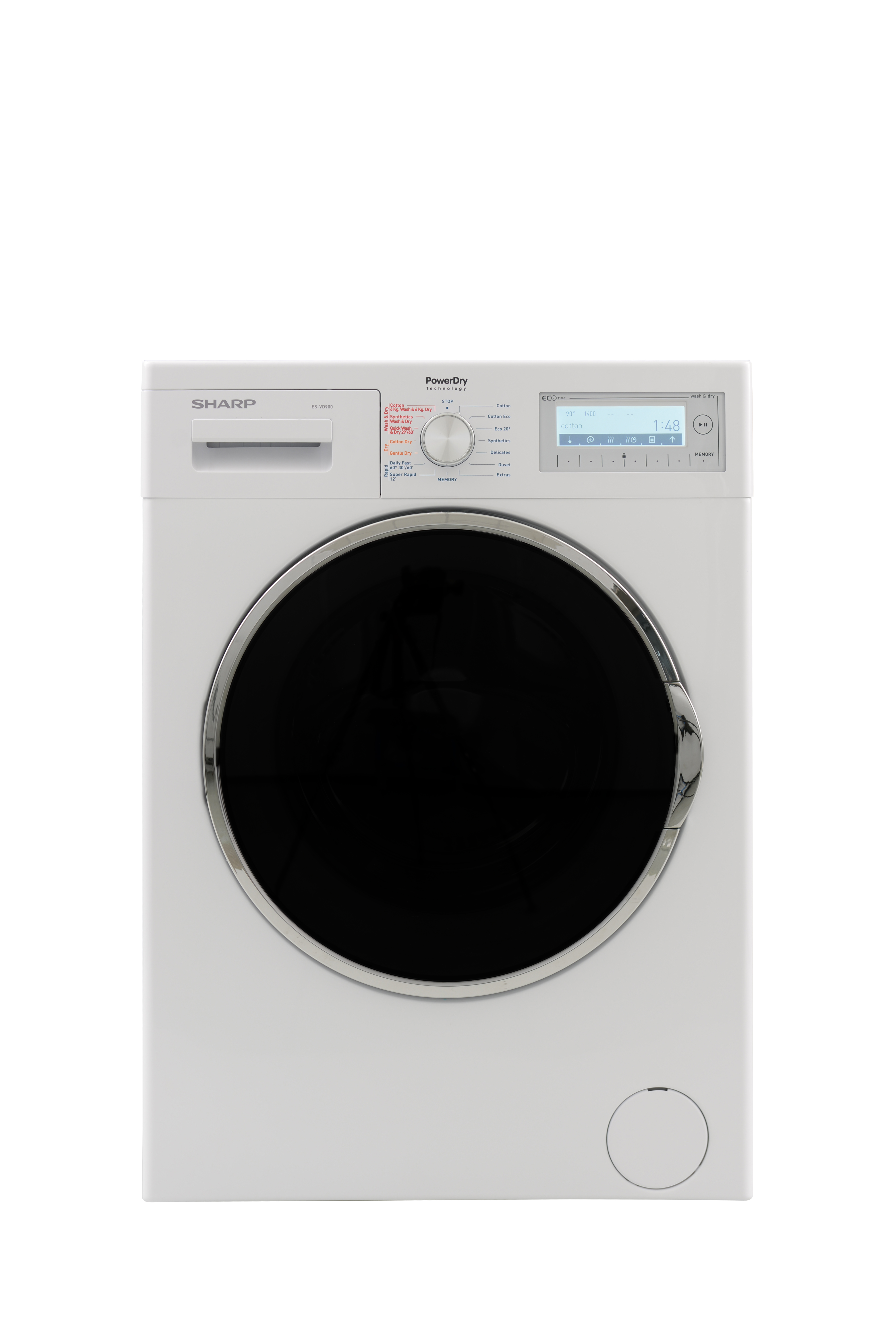 power dry washing machine