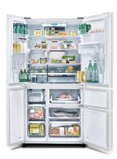 660L Multi Door Refrigerator SJ-FX660S2-BK | Sharp Singapore