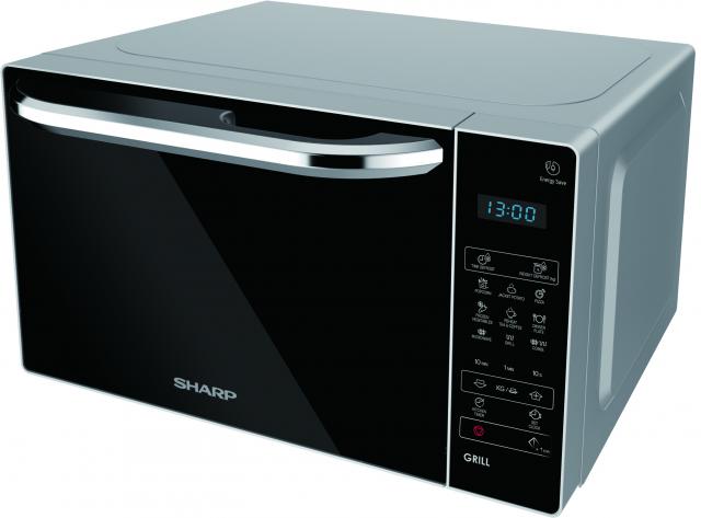 20L Microwave Oven with Grill R-62E0(S) | Sharp Singapore