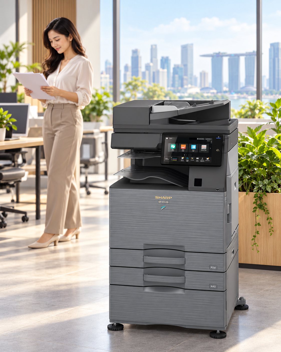 SHARP BP-51C45 multifunction printer