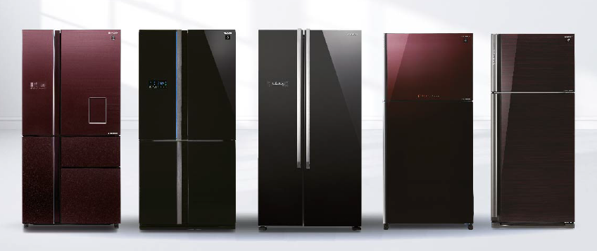 Sleek design refrigerator – SHARP Singapore