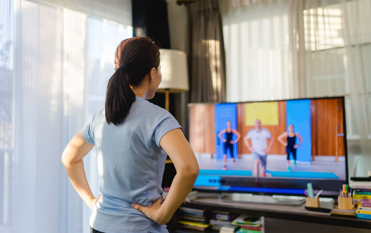 TV can be your best workout companion - SHARP Singapore