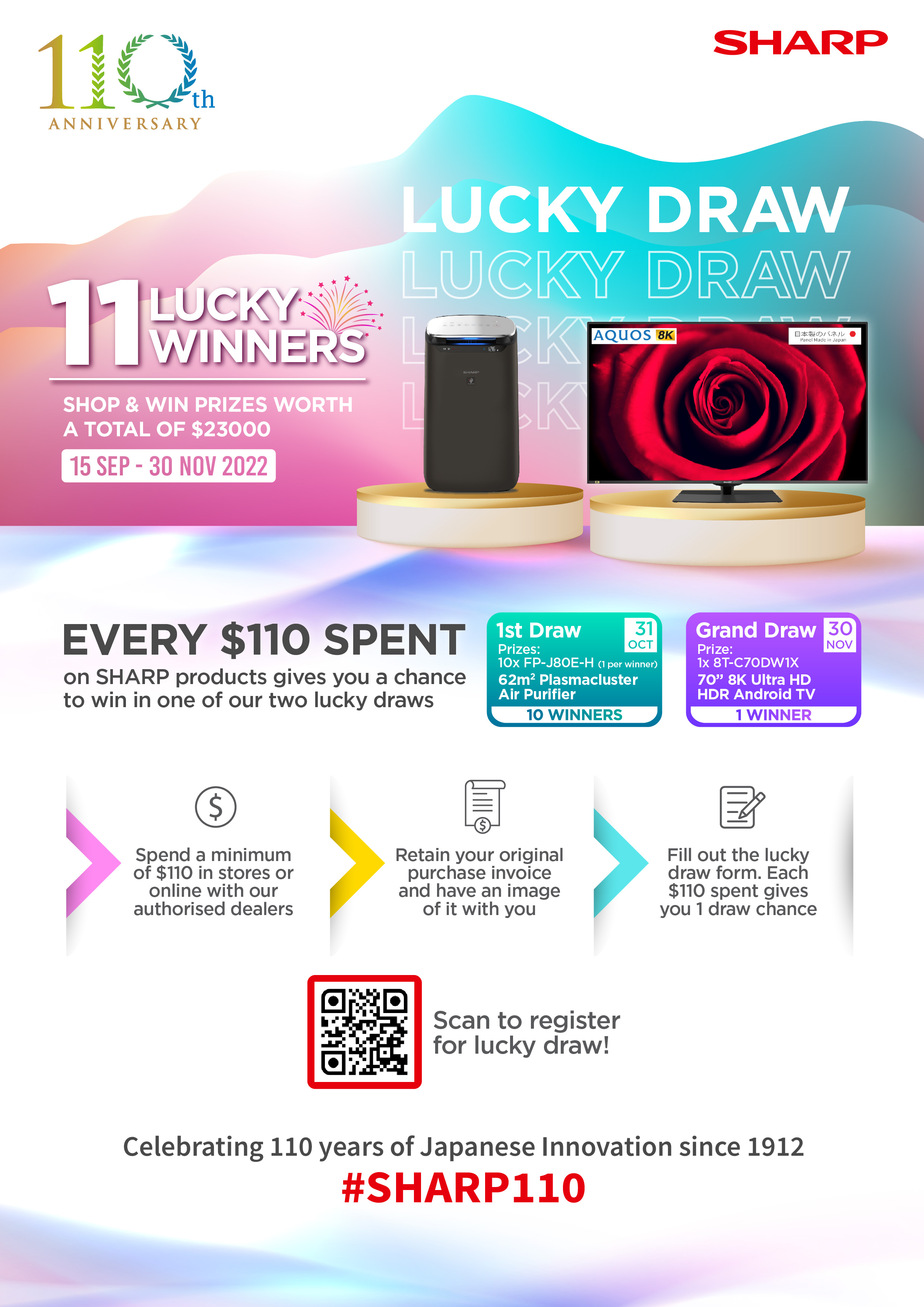 Lucky Draw 110th Annv