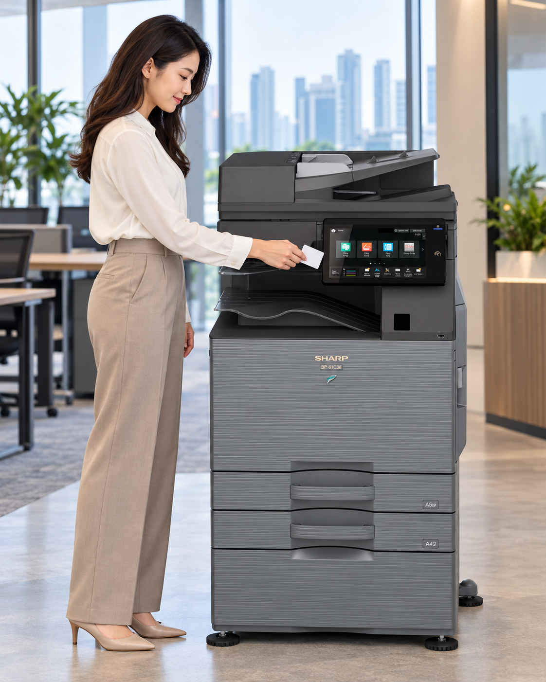 SHARP BP-71C45 eco-friendly multifunction printer